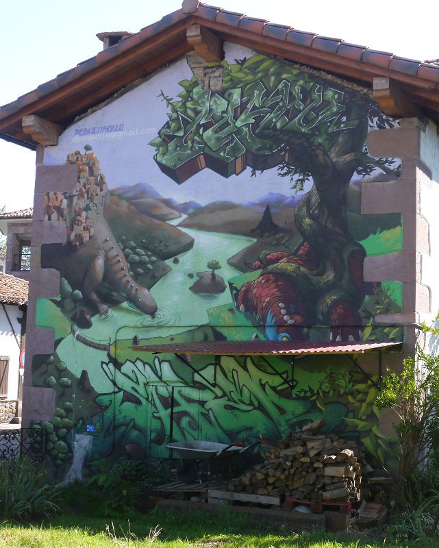 Graffitia horma batean, Elizondo