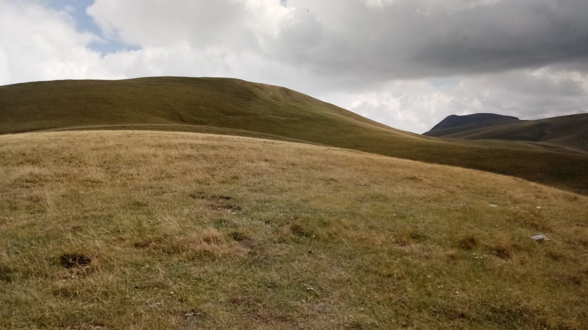 Gaztarri-Mulidoi (1732m) gainaldera iristen