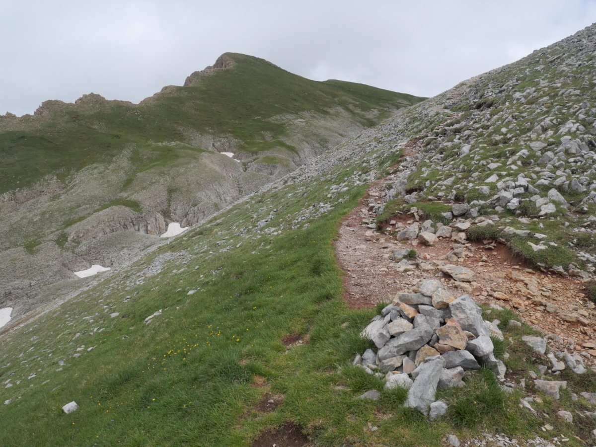Castiello d'Acher, harresia gainditutakoan gelditzen den tartea