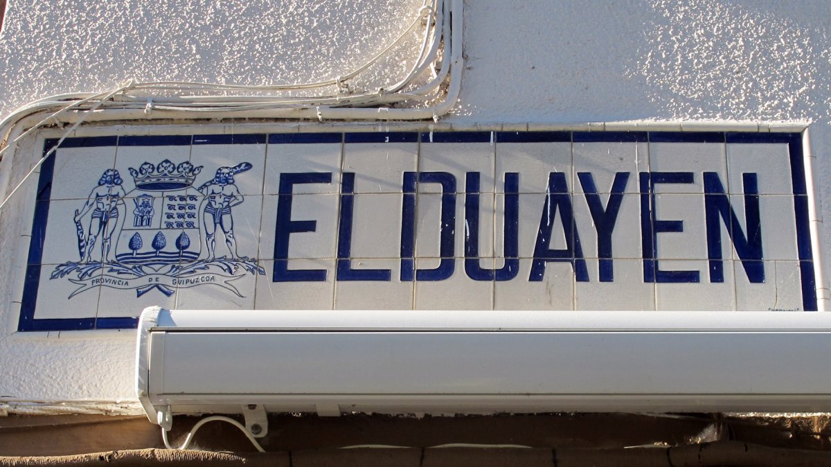 Elduain herriko kartela