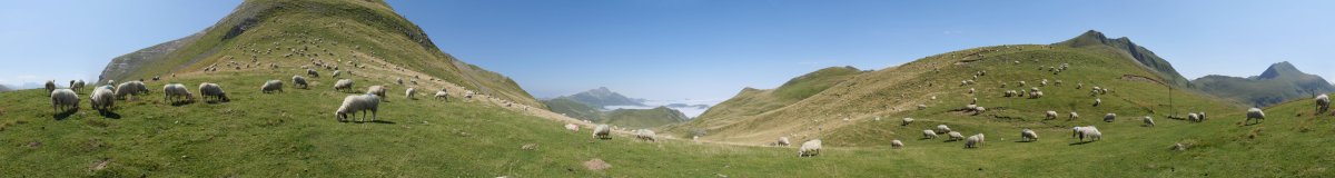 Uthurrurdinetako lepoko panoramika, Otsogorrigaina eta Sardekagaina artean