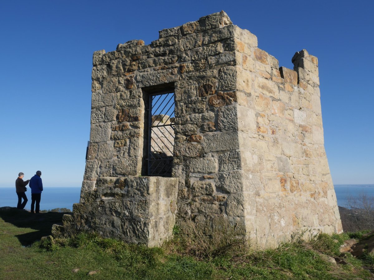 Santa Barbara dorrea, Jaizkibel