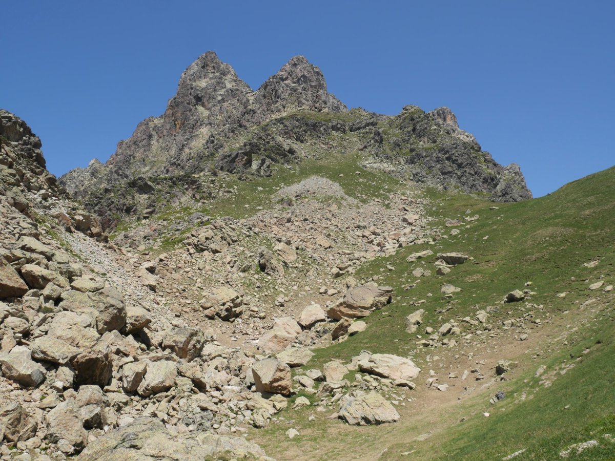 Midi d'Ossau Peyreget lepoaren mendebaldetik
