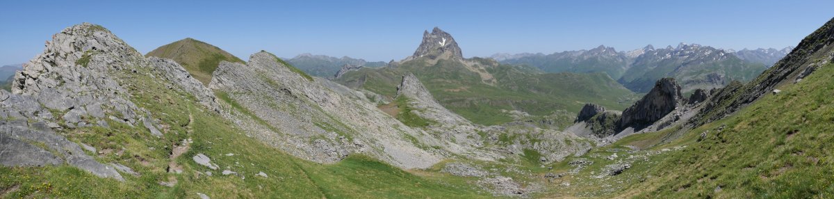 Pic d'Anéou eta Peña Blanca arteko bidea