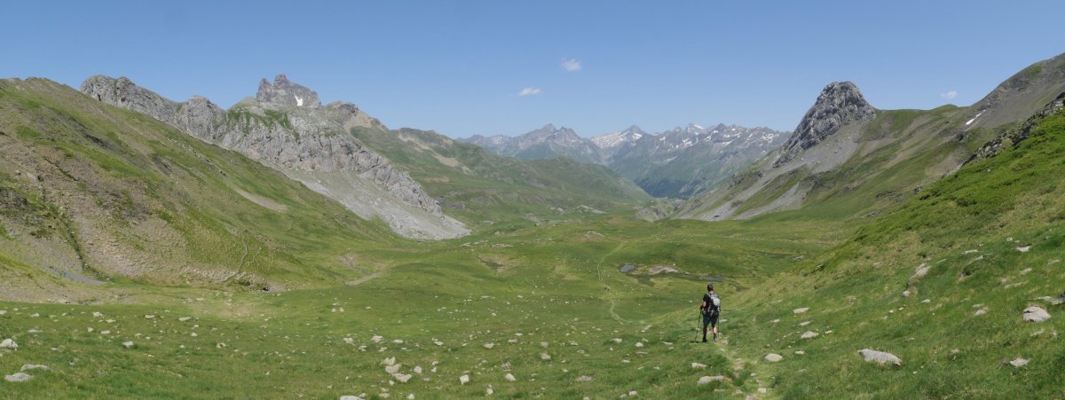 Plaa de la Gradillère larre eremu zabala jaitsieran