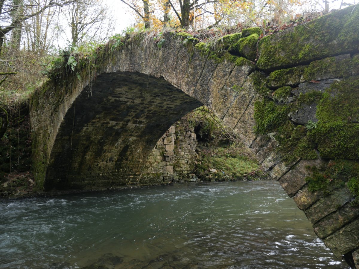 Zubi zaharra Basaburua ibaiaren gainean