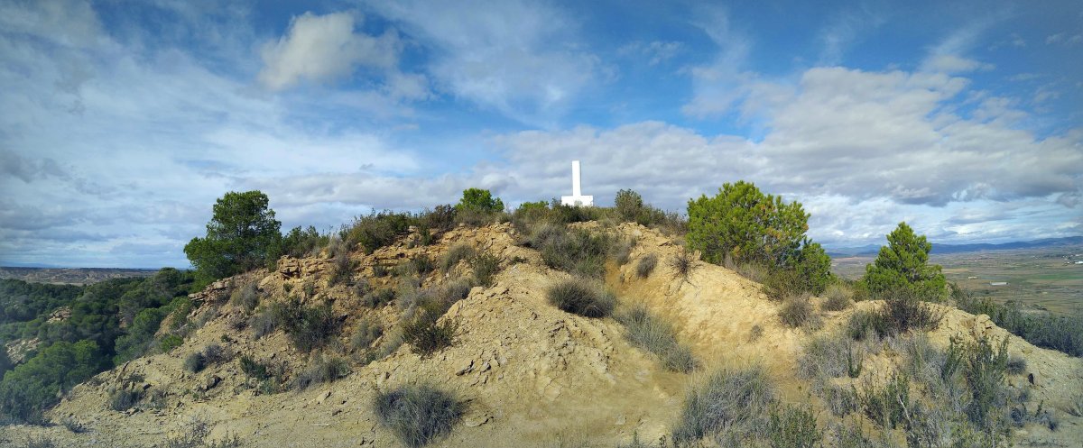 Iparraldeko gailurra, erpin geodesikoarekin