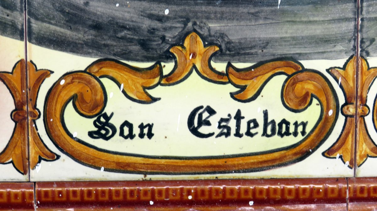 San Esteban ermita, Azagra