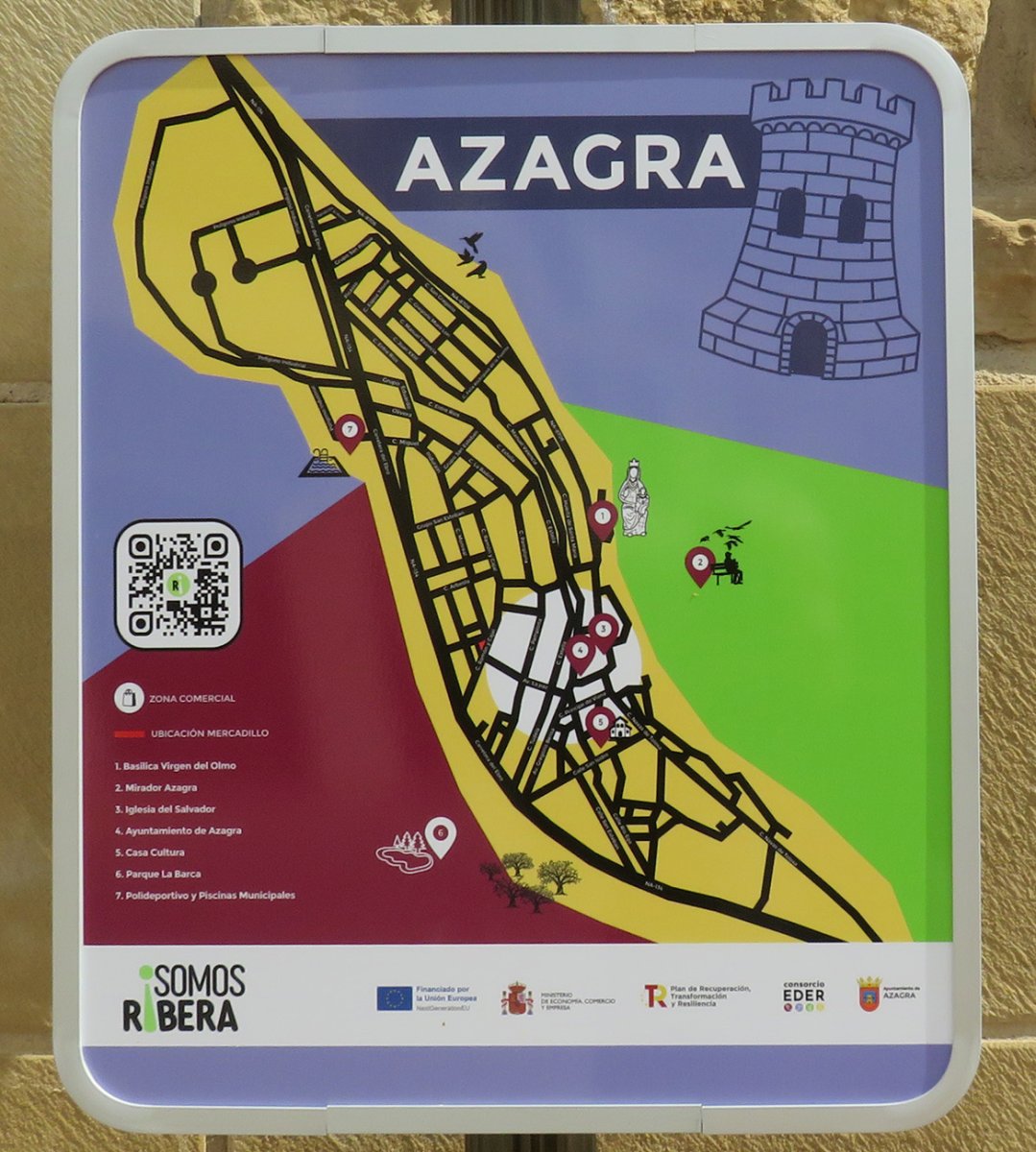 Herriko sarrera, Azagra