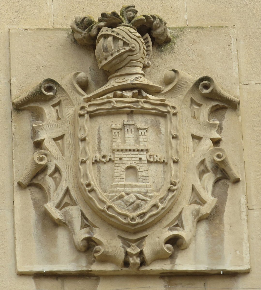 Udaletxeko armarria, Azagra