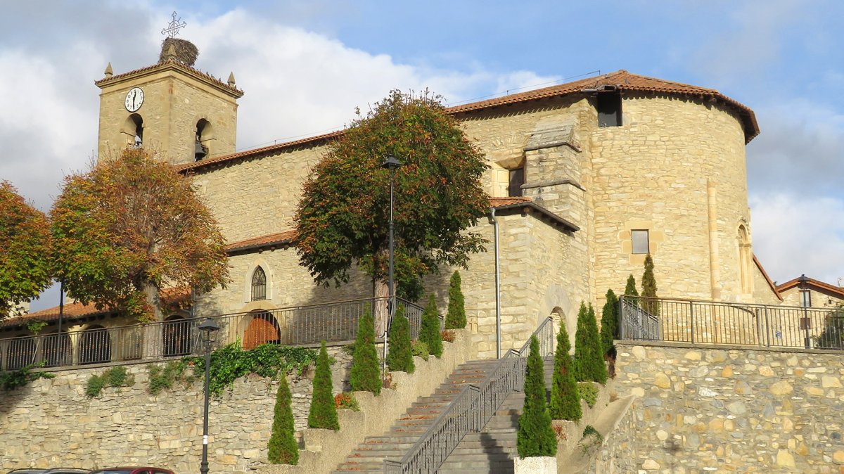 Andra Maria eliza, Langraitz Oka-Iruña Oka