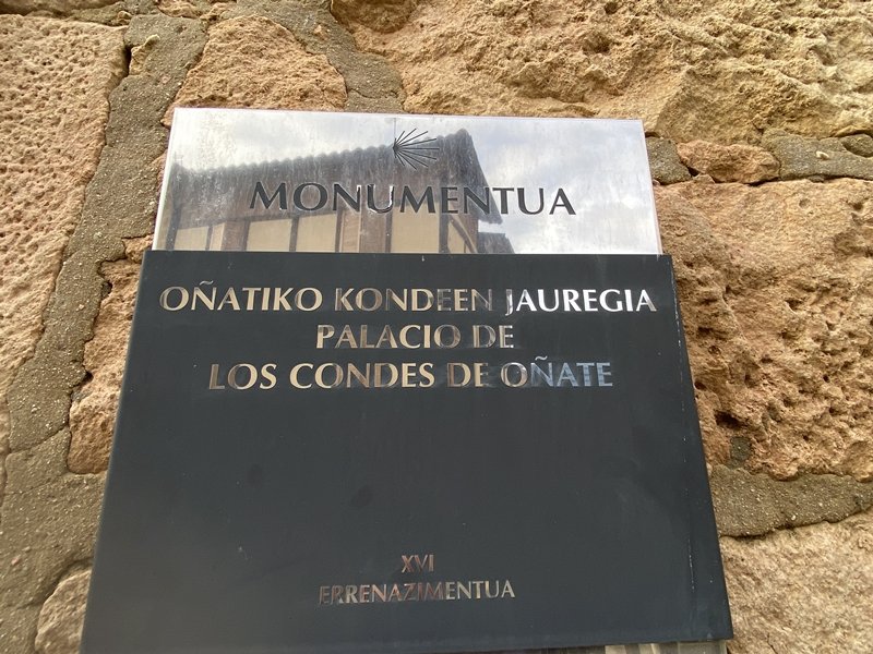 Oñatiko Kondeen Jauregia. Bastida (Buradon Gatzaga)