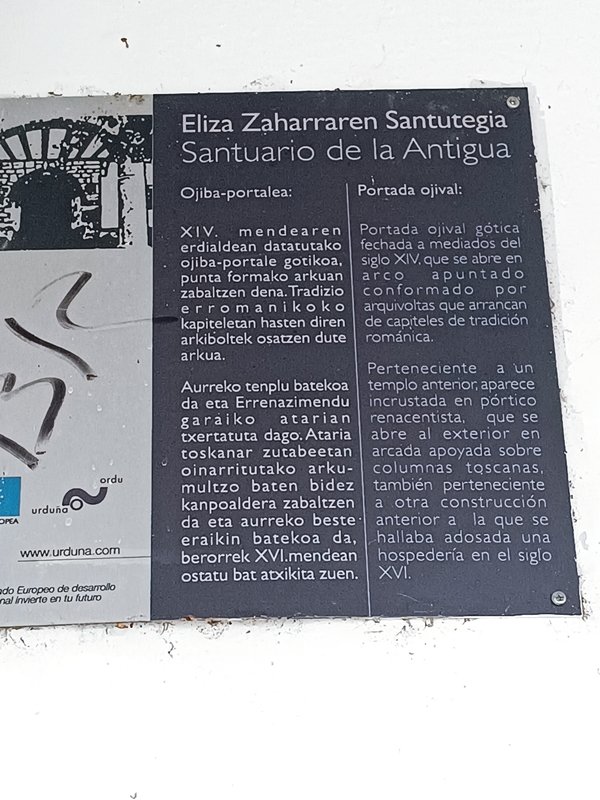 Nuestra Señora de la Antigua Santutegia. Urduña
