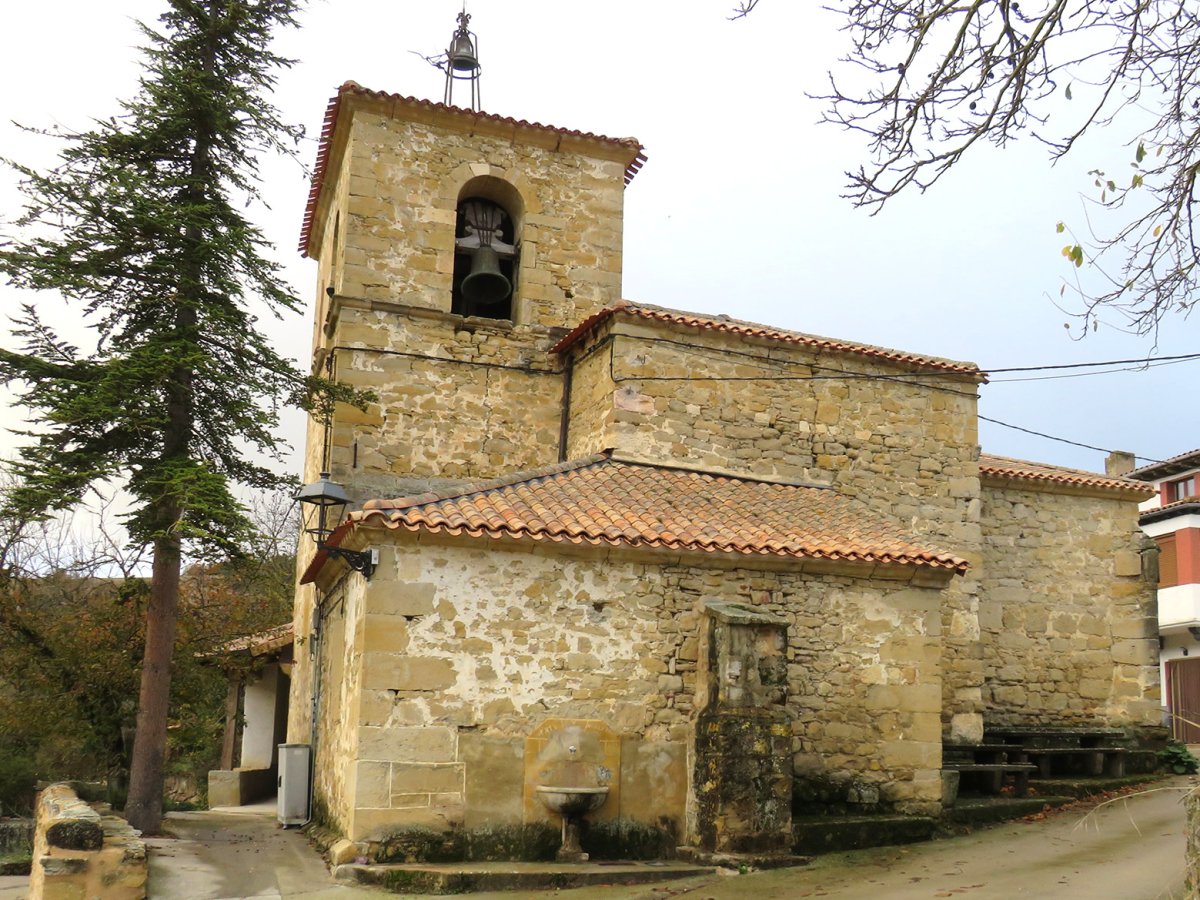 San Gines eliza, Basquiñuelas-Erriberagoitia