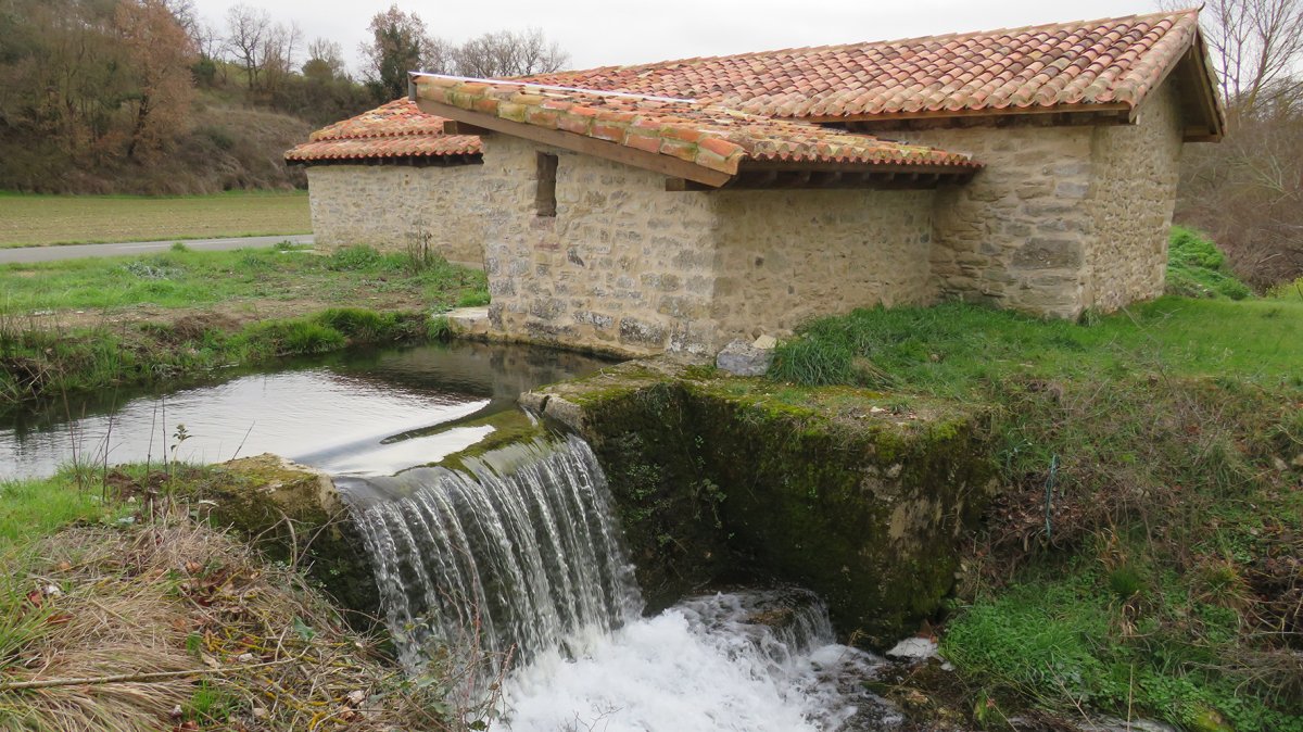 Minbredo errota, Anuntzeta-Erriberabeitia