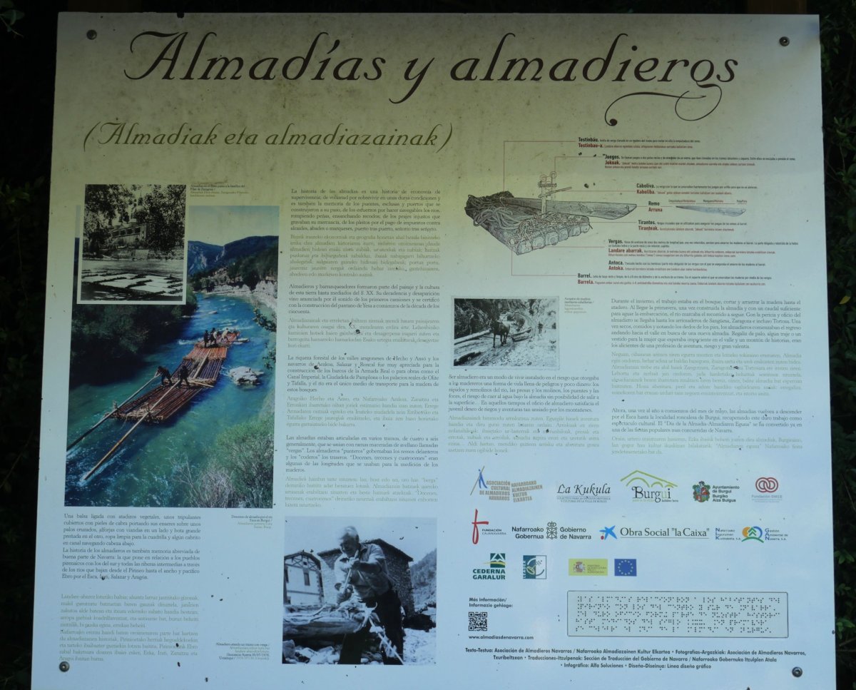 Burgiko almadia, monumentu bihurtuta