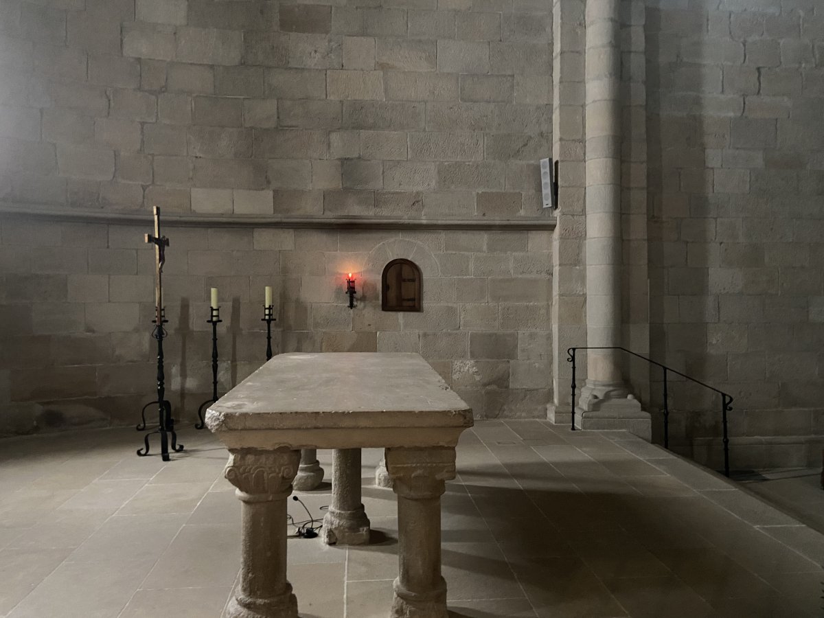 Santa María de la Caridad Monastegia. Tulebras