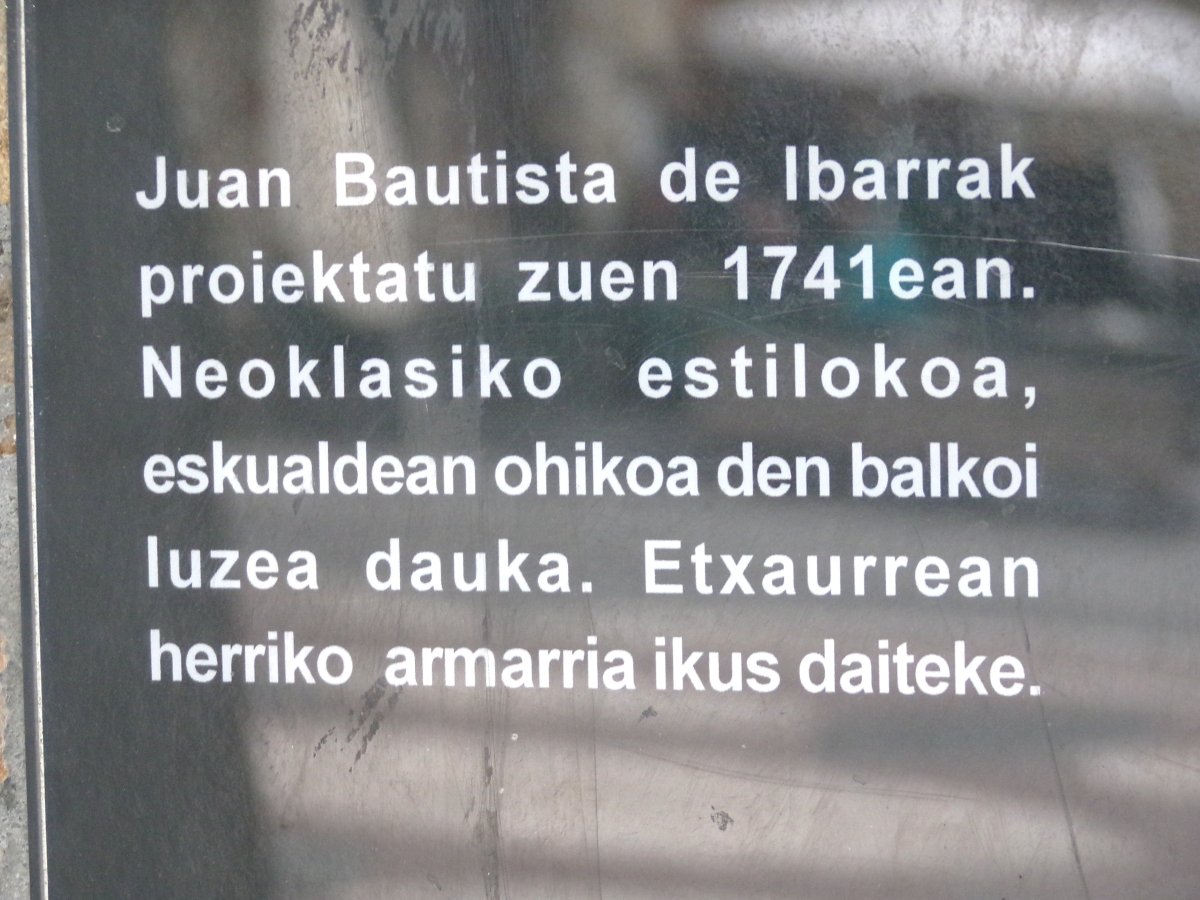 Udaletxea. Orozko