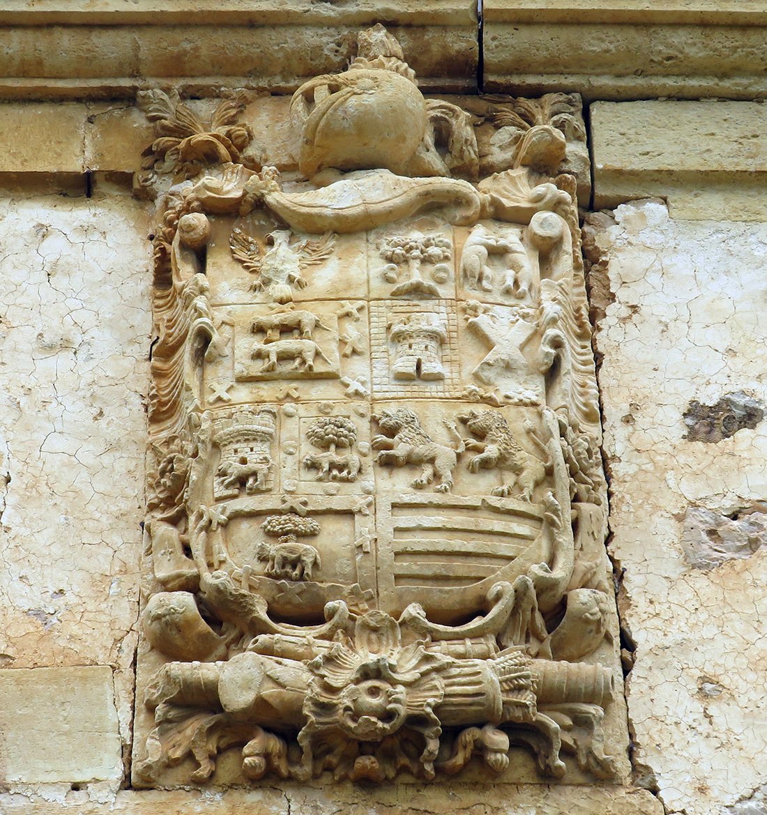 Viana jauregiko armarria 2, Lagran