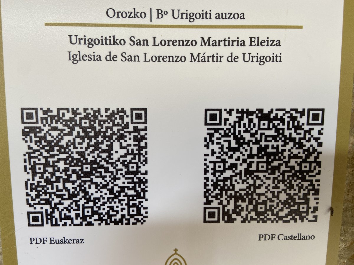 San Lorenzo Eliza. Orozko (Urigoiti)