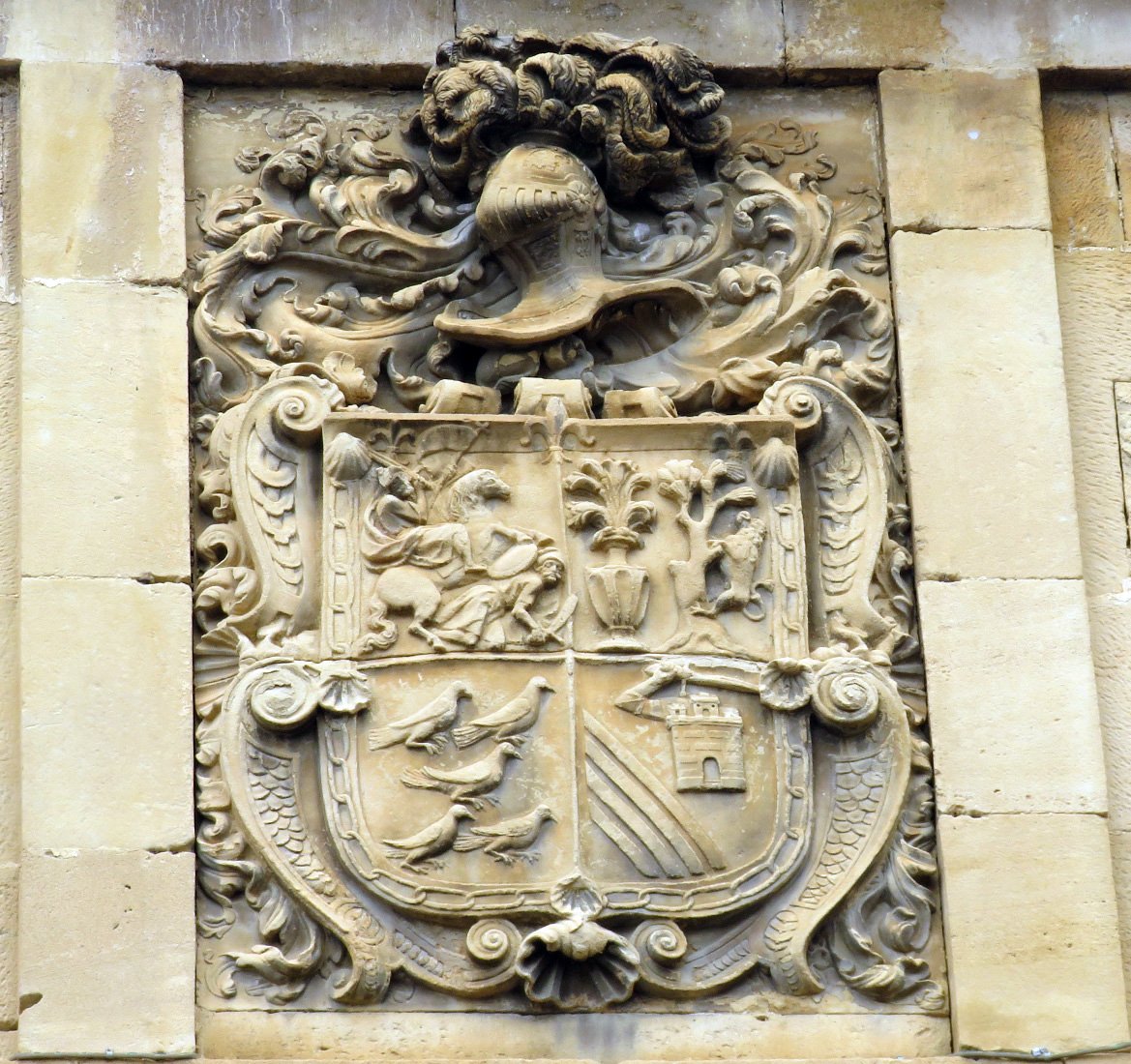Samaniego jauregiko armarria, Laguardia