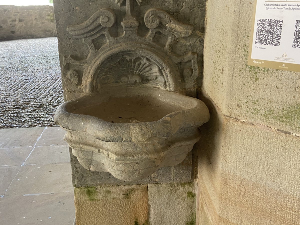 Olabarrietako Santo Tomás Apostoluaren Eliza. Zeberio (Elizondo)
