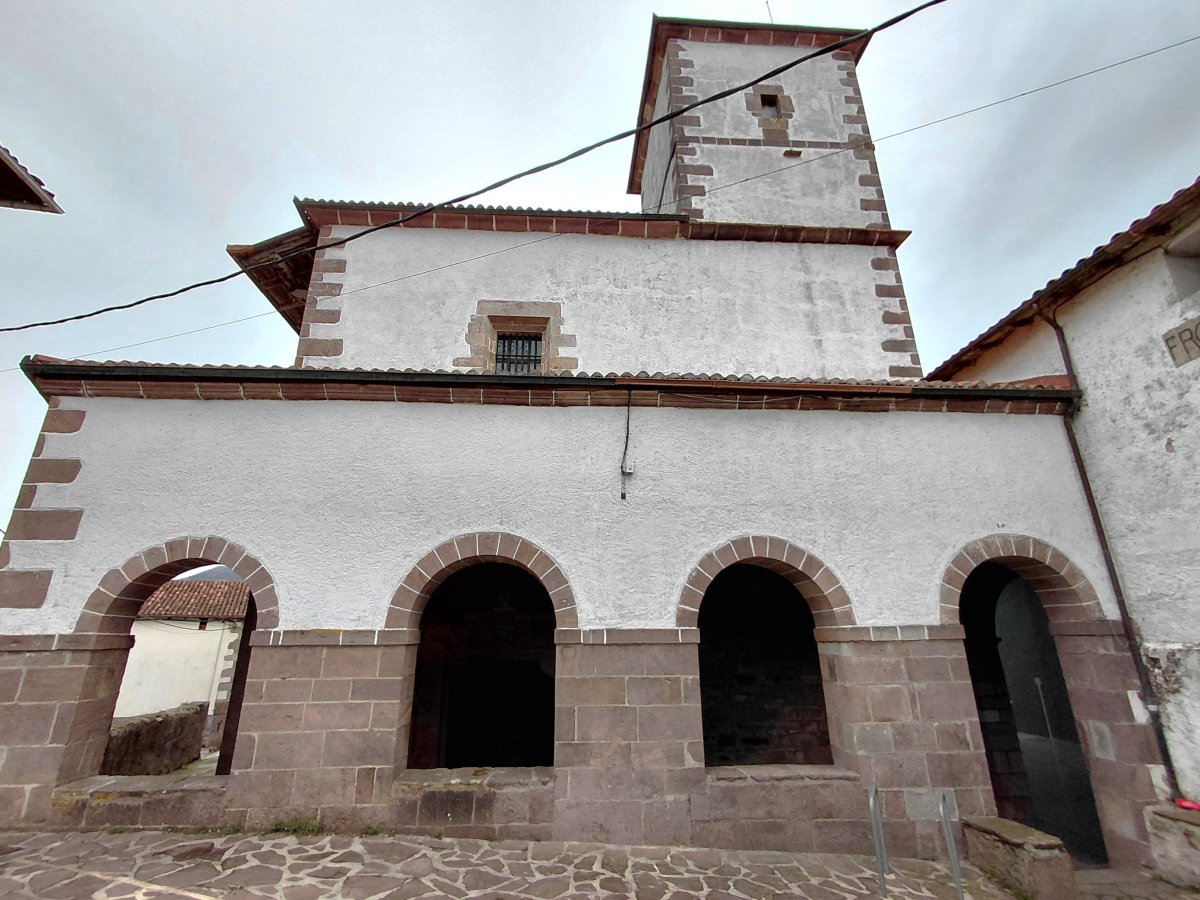 San Andres Eliza. Baztan (Azpilkueta)
