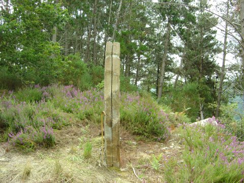 Monolito-Menhir Sorbitzuaga  Julio 2009