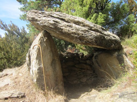 Dólmen Tres Peñas (Diezcapanas) Octubre 2016